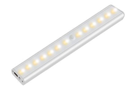 跨境暢銷經典LED鋁條充電人體感應燈